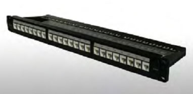 24口六类非屏障配线架